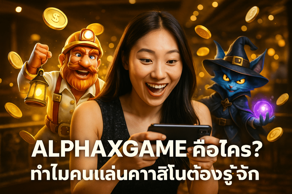 ALPHAXGAME คือใคร ทำไมคนเล่นคาสิโนต้องรู้จัก