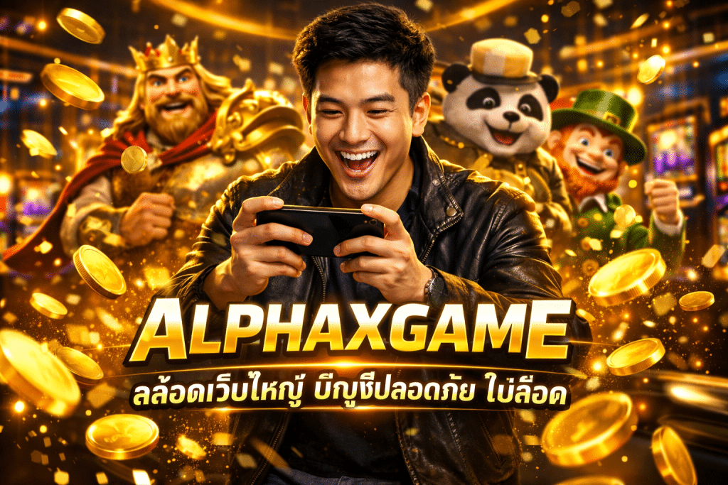 ALPHAXGAME สล็อตเว็บใหญ่ บัญชีปลอดภัย ไม่ล็อค