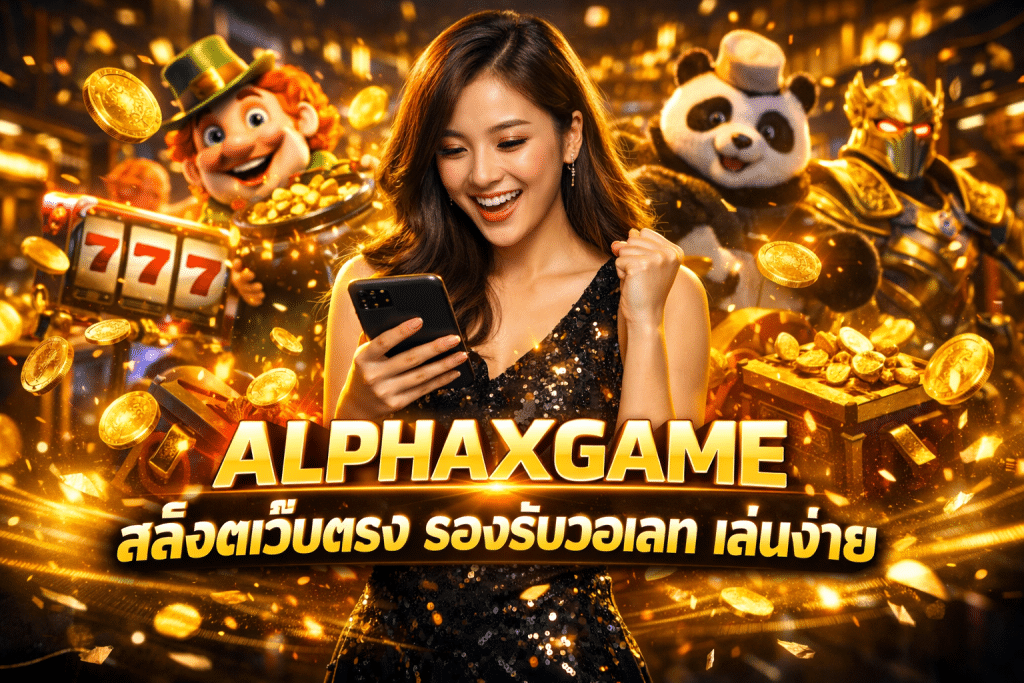 ALPHAXGAME สล็อตเว็บตรง รองรับวอเลท เล่นง่าย