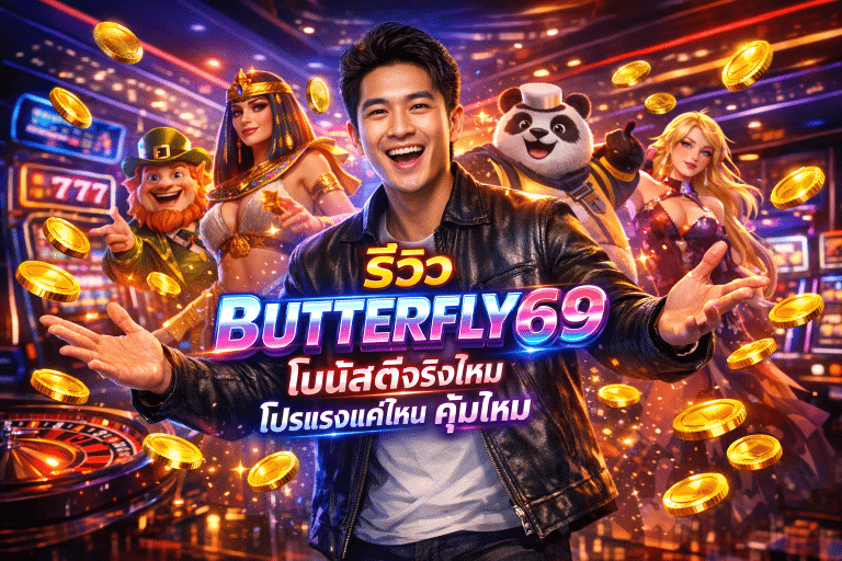 รีวิว BUTTERFLY69 โบนัสดีจริงไหม โปรแรงแค่ไหน คุ้มไหม